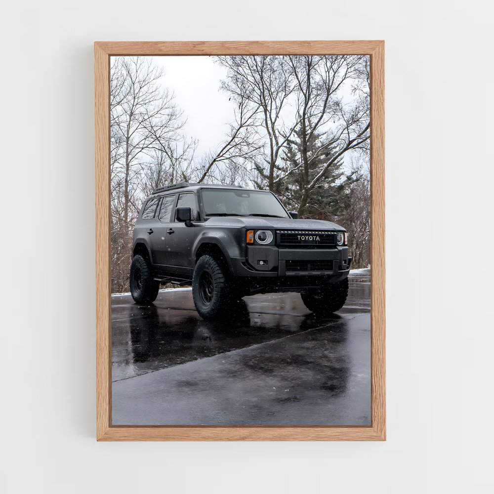 Poster Pluie Mécanique – affiche Toyota (vue 4)